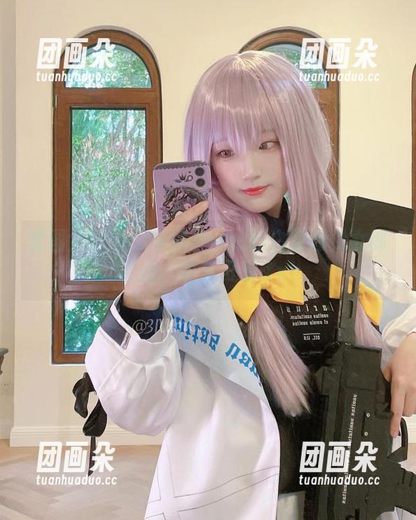 套图大公开：弥美Mime的白粉色兔女郎原图，甜蜜可爱.txt